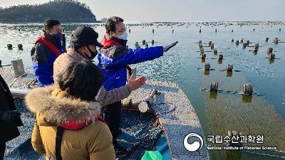 해남 김양식장 피해 현장 방문  사진 섬네일