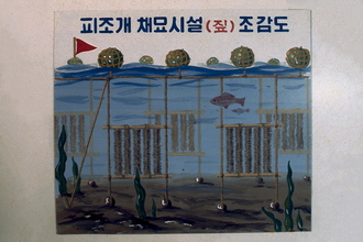 피조개(피조개 채묘시설 조감도, 1970년대) 01 사진 섬네일