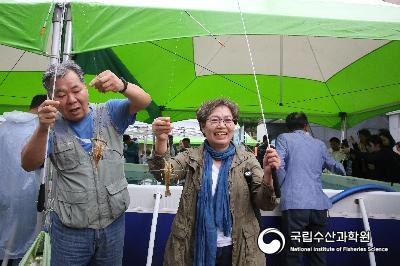 큰징거미새우 수확행사 사진 섬네일